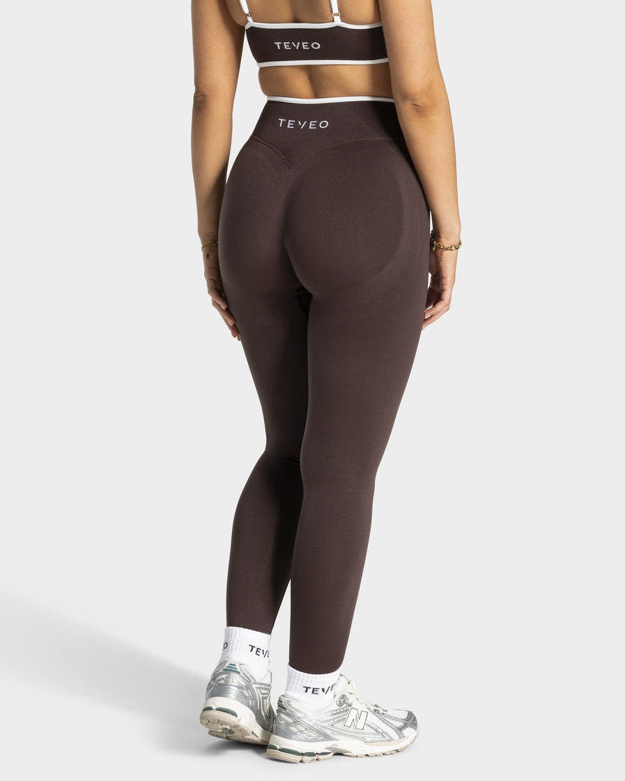 Legging Contrastline « Espresso »