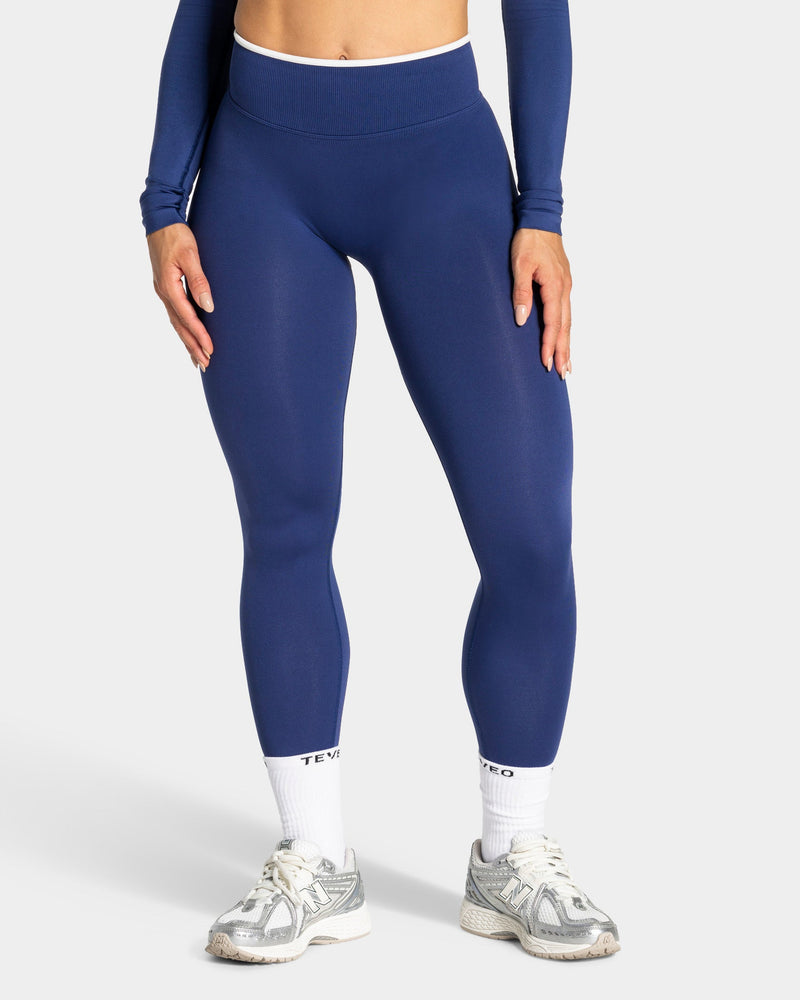 Legging Contrastline « indigo »