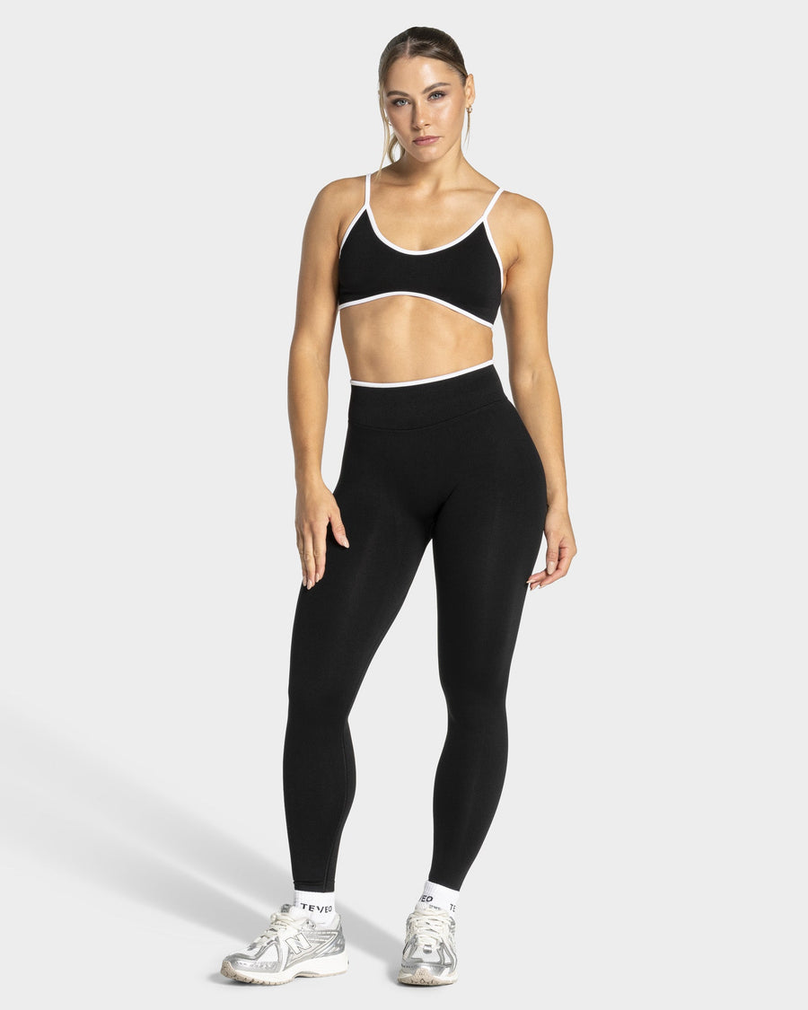 Legging Contrastline « noir »