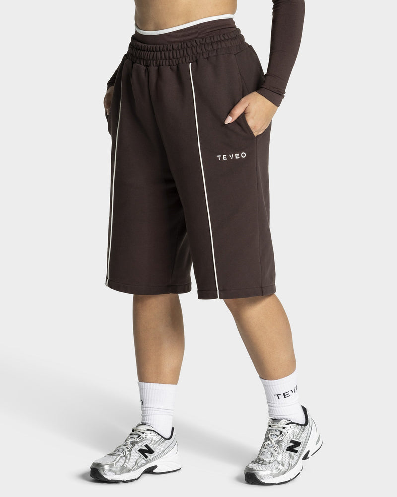 Jort oversize Contrastline « Espresso »