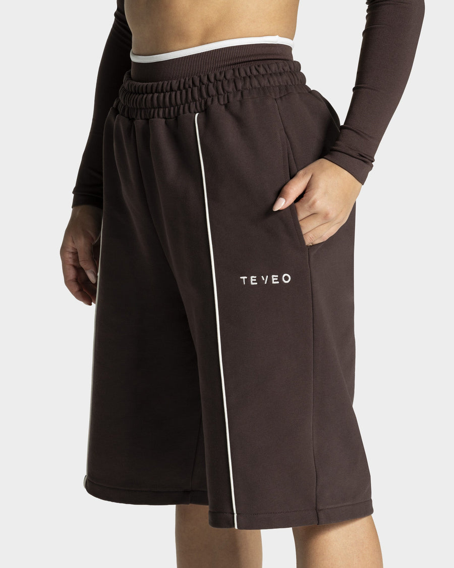 Jort oversize Contrastline « Espresso »