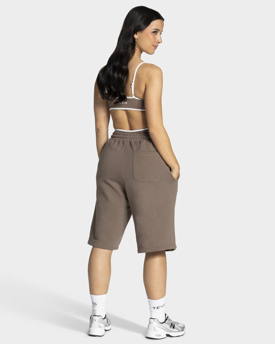 Jort oversize Contrastline « moka »
