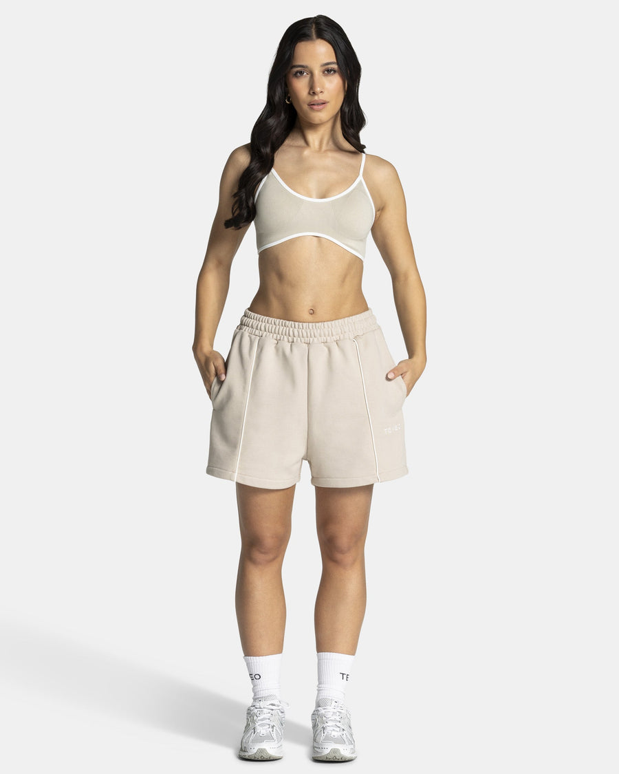 Short oversize Contrastline « Cream »