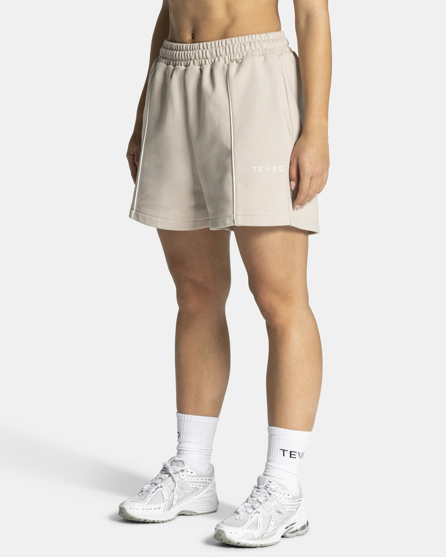 Short oversize Contrastline « Cream »