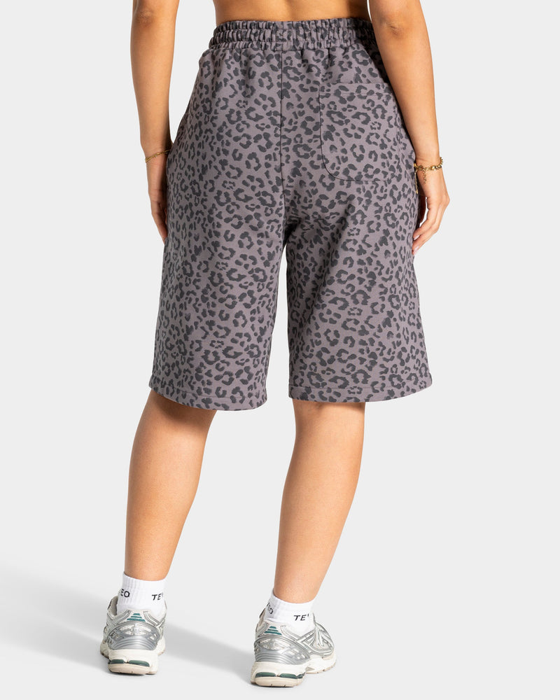 Jort oversize Contrastline « Léopard graphite »