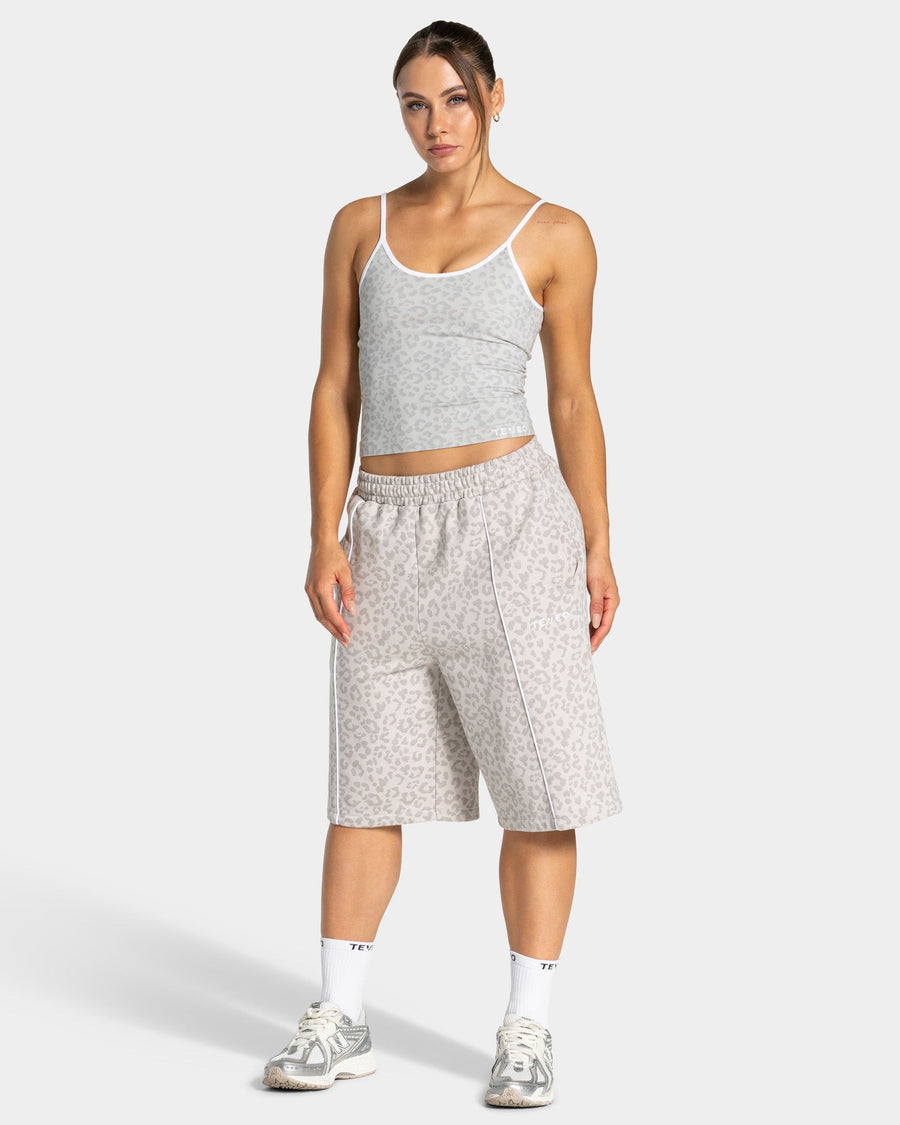 Jort oversize Contrastline « Léopard gris clair »