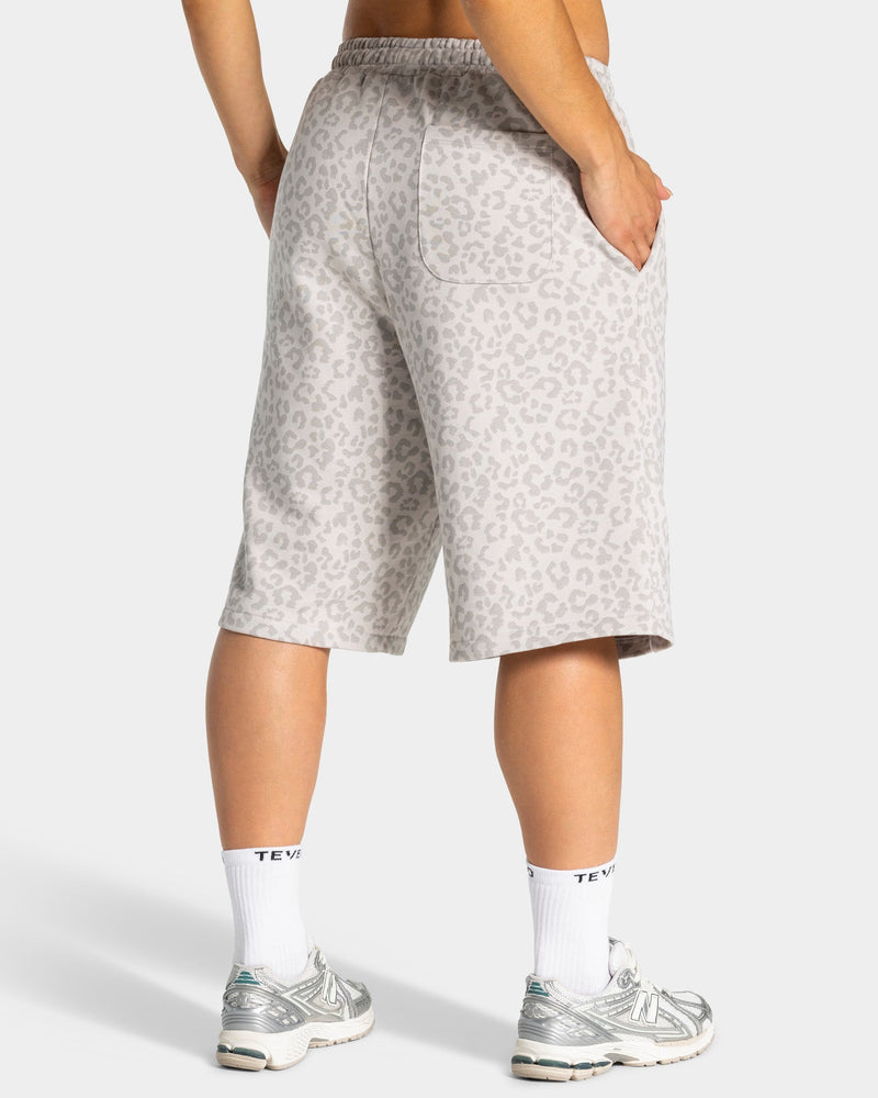 Jort oversize Contrastline « Léopard gris clair »
