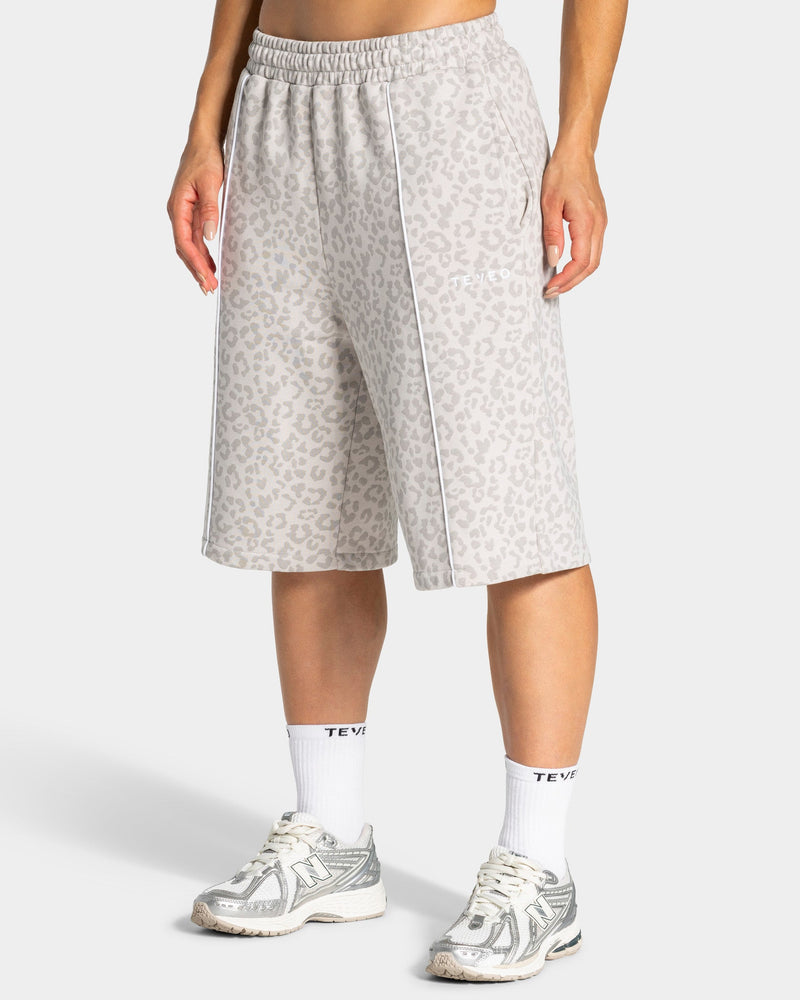 Jort oversize Contrastline « Léopard gris clair »