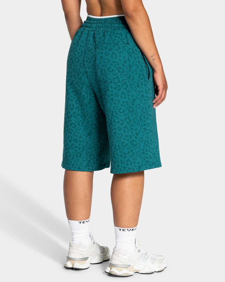 Jort oversize Contrastline « Léopard Petrol »