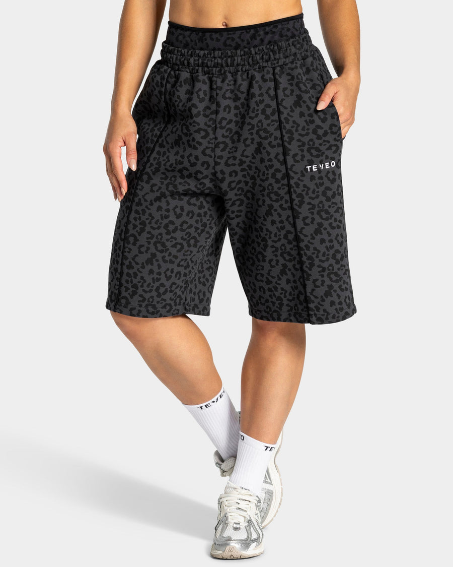 Jort oversize Contrastline « Léopard noir »