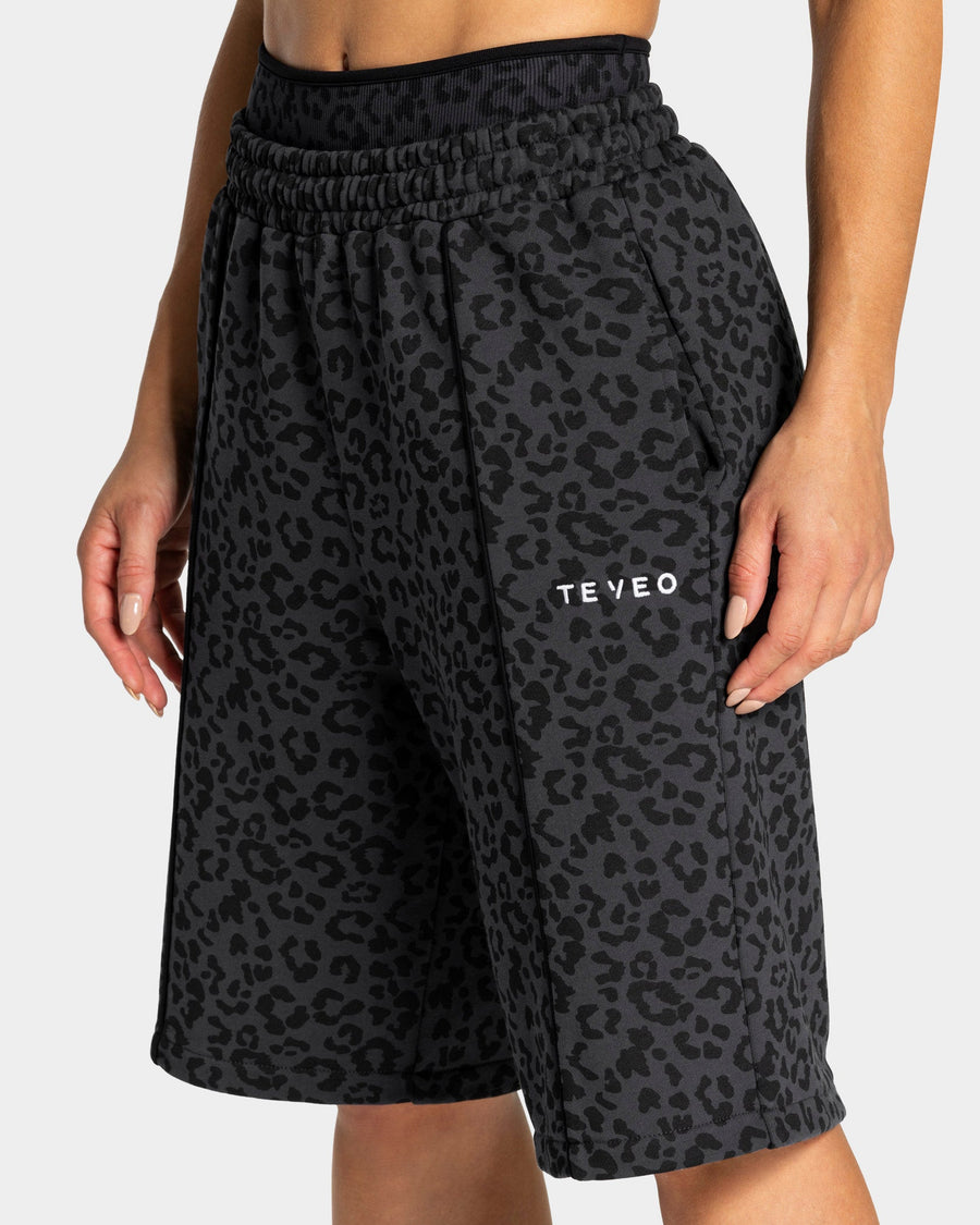 Jort oversize Contrastline « Léopard noir »