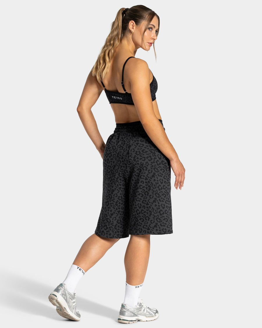 Jort oversize Contrastline « Léopard noir »
