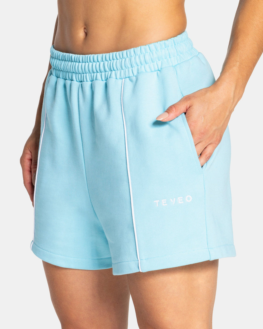 Short oversize Contrastline « Arctic Blue »