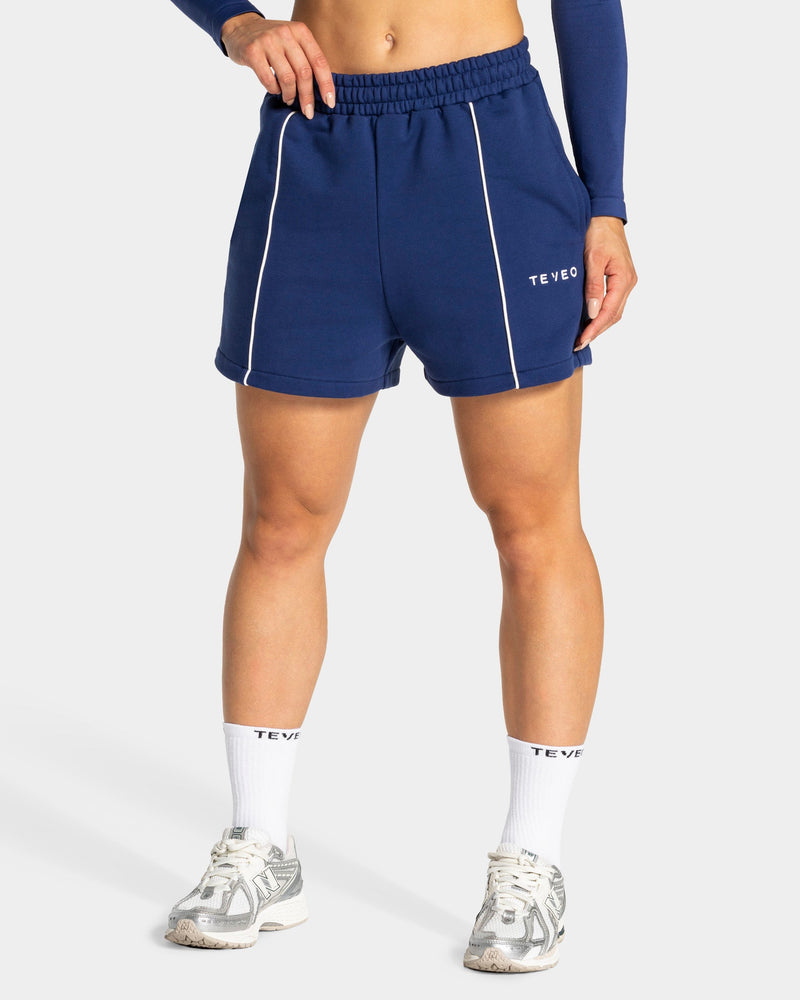 Short oversize Contrastline « indigo »