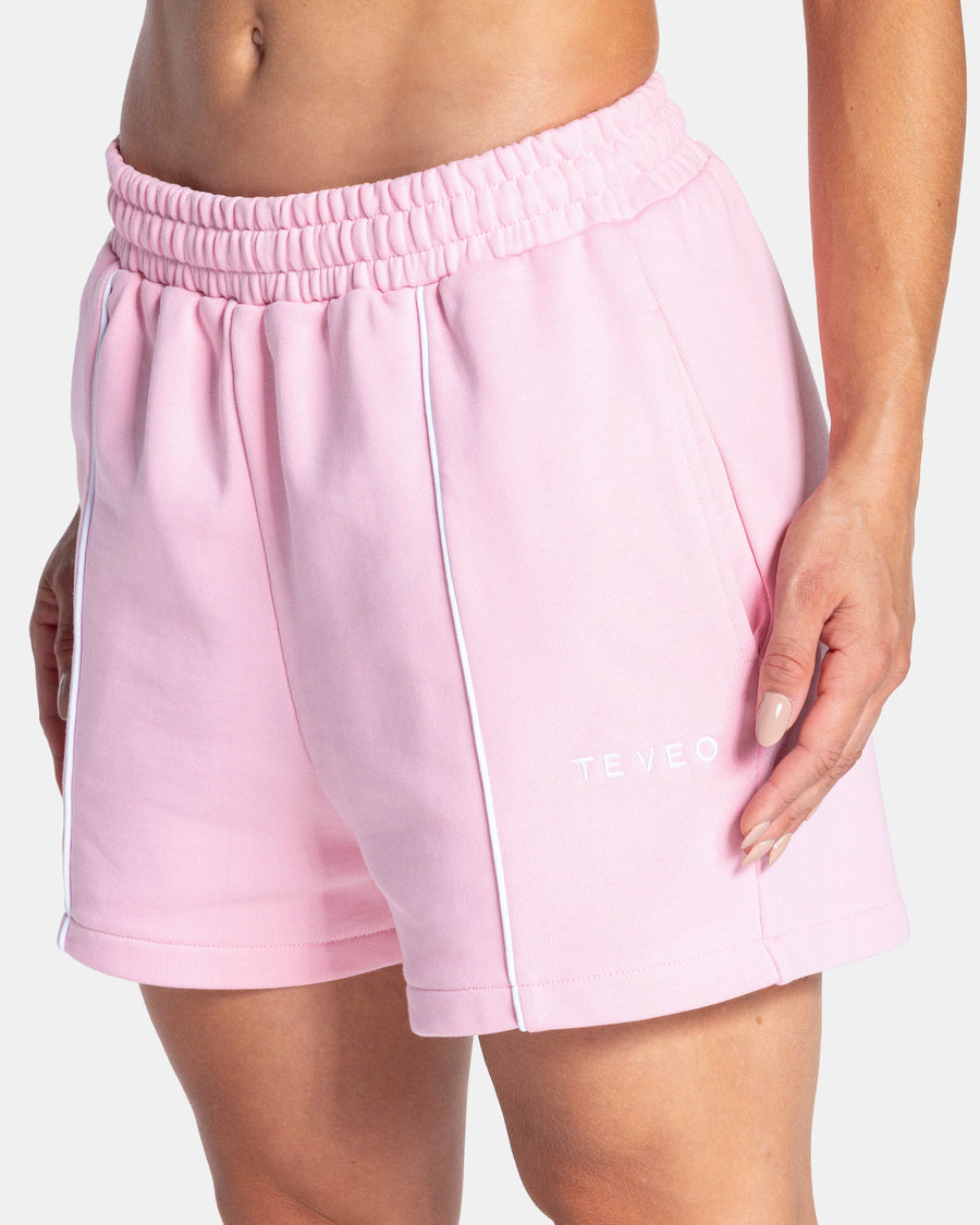 Short oversize Contrastline « True Pink »