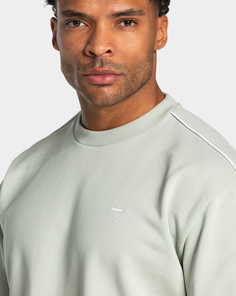 T-shirt oversize Contrastline « Pistache »