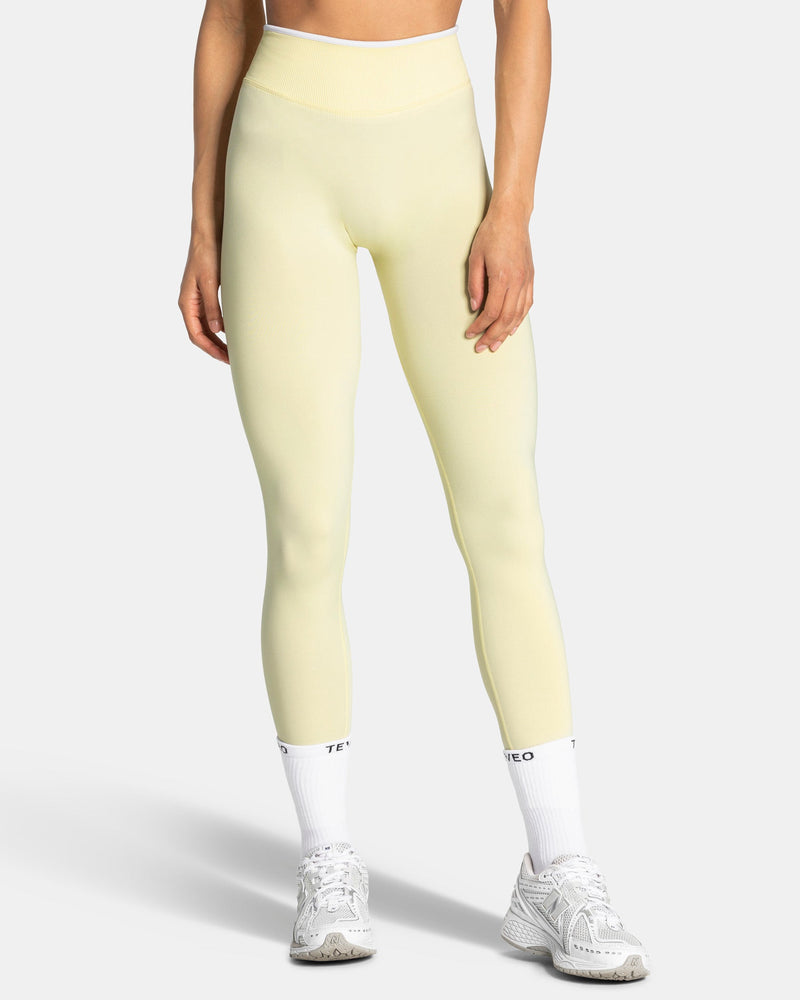 Legging Sculpt Scrunch Contrastline « Butter Yellow »