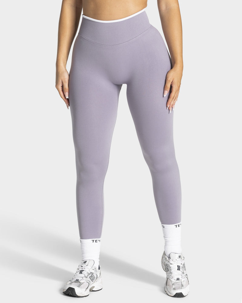 Legging Sculpt Scrunch Contrastline « Lavande »