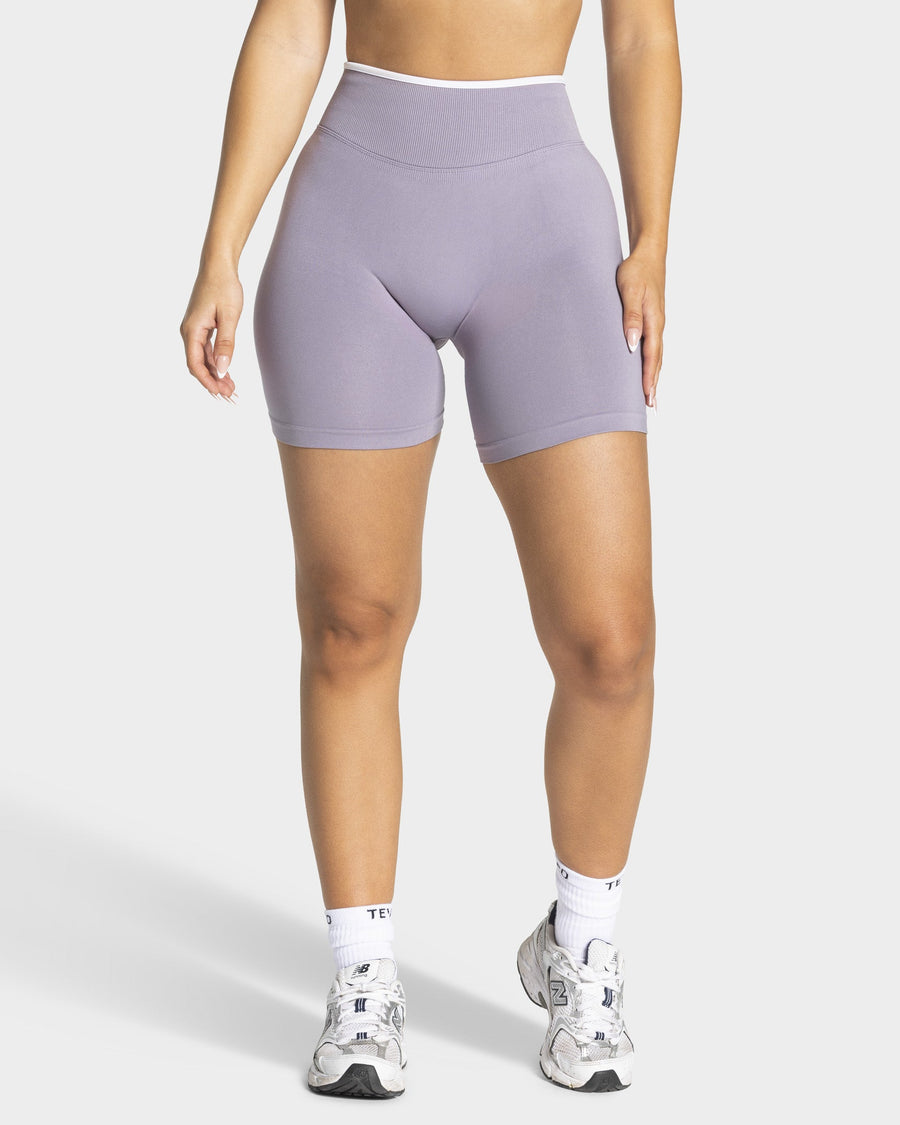 Short Contrastline Sculpt Scrunch « Lavande »