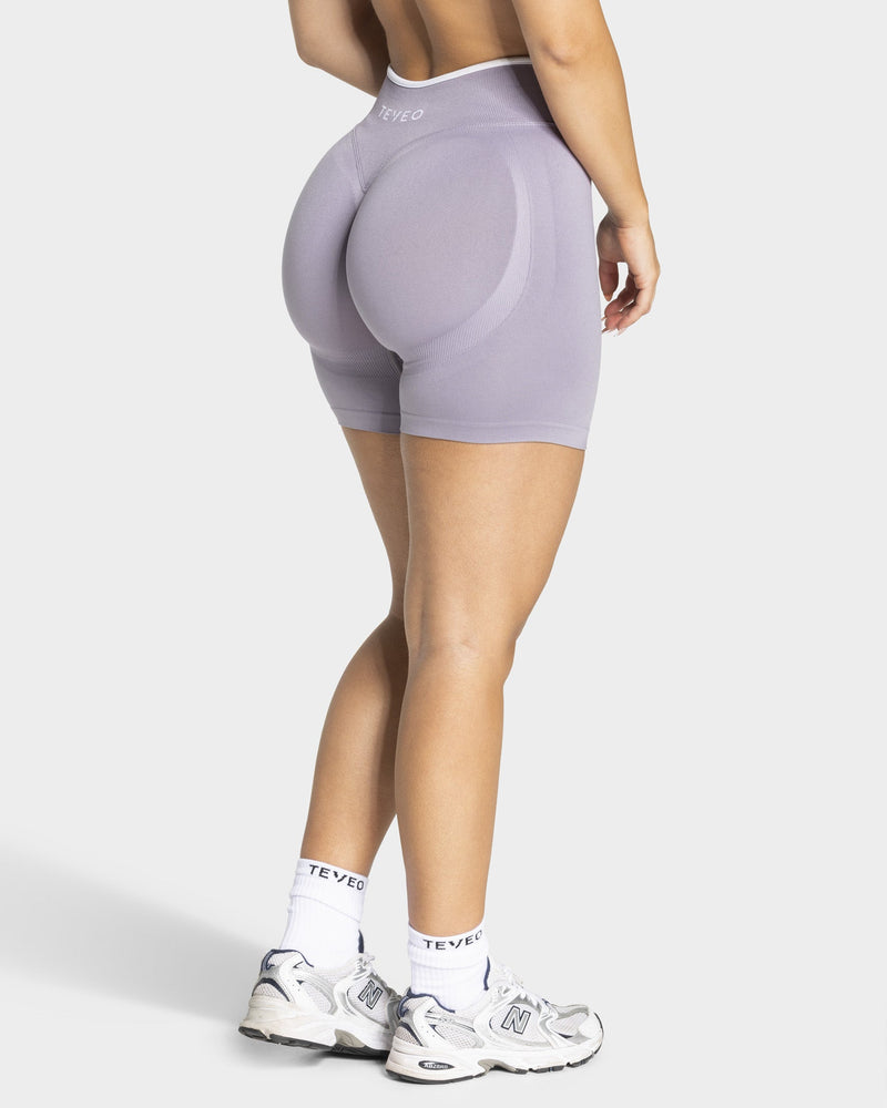 Short Contrastline Sculpt Scrunch « Lavande »