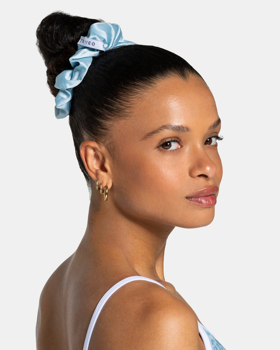 Chouchous (lot de 2) Contrastline « Léopard – bleu layette »