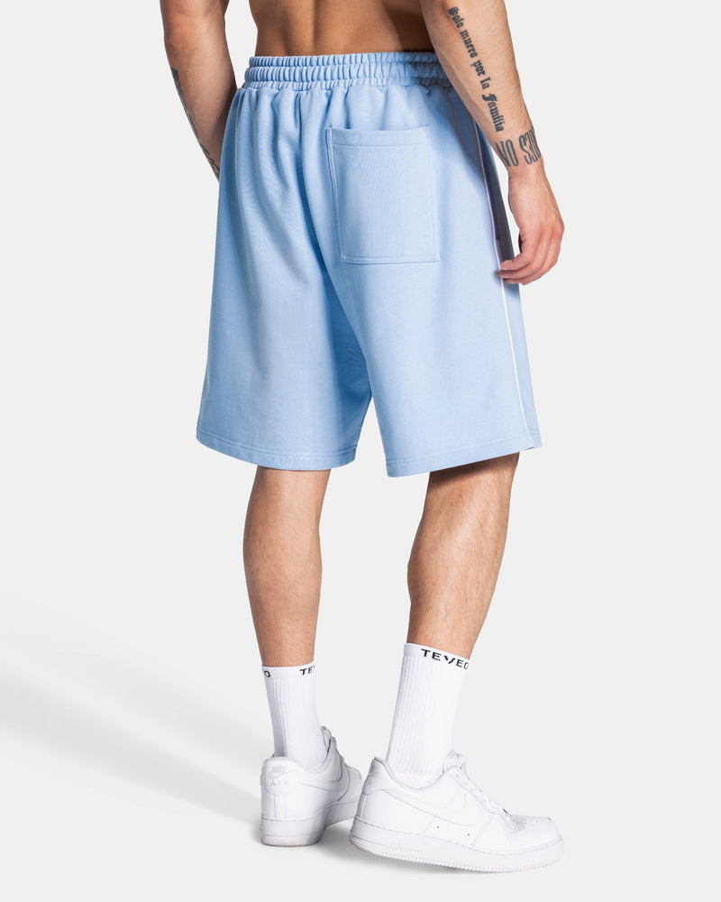 Short Contrastline « bleu layette »