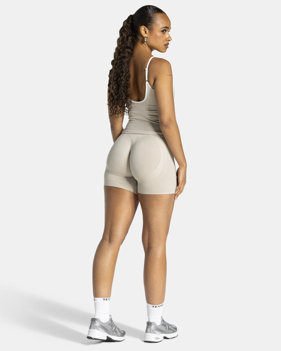 Short Contrastline « Cream »