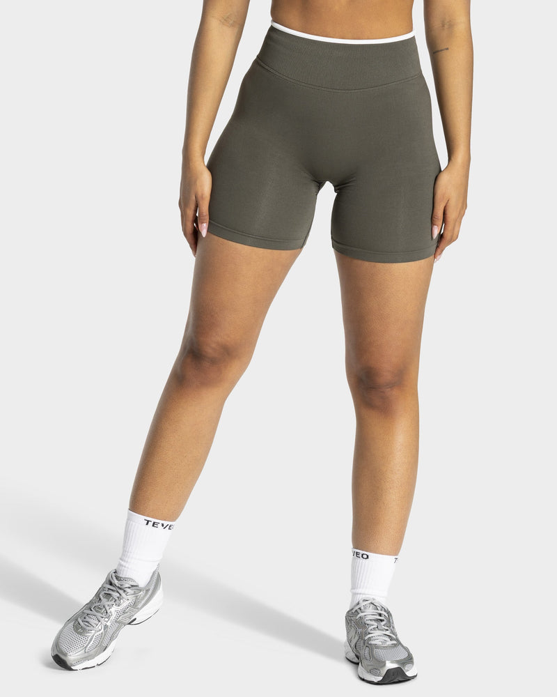 Short Contrastline « kaki »