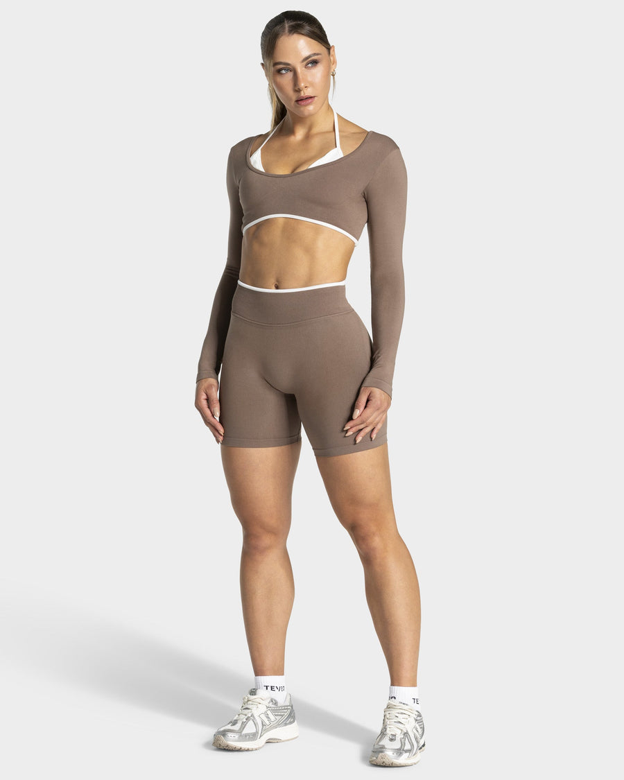 Short Contrastline « moka »