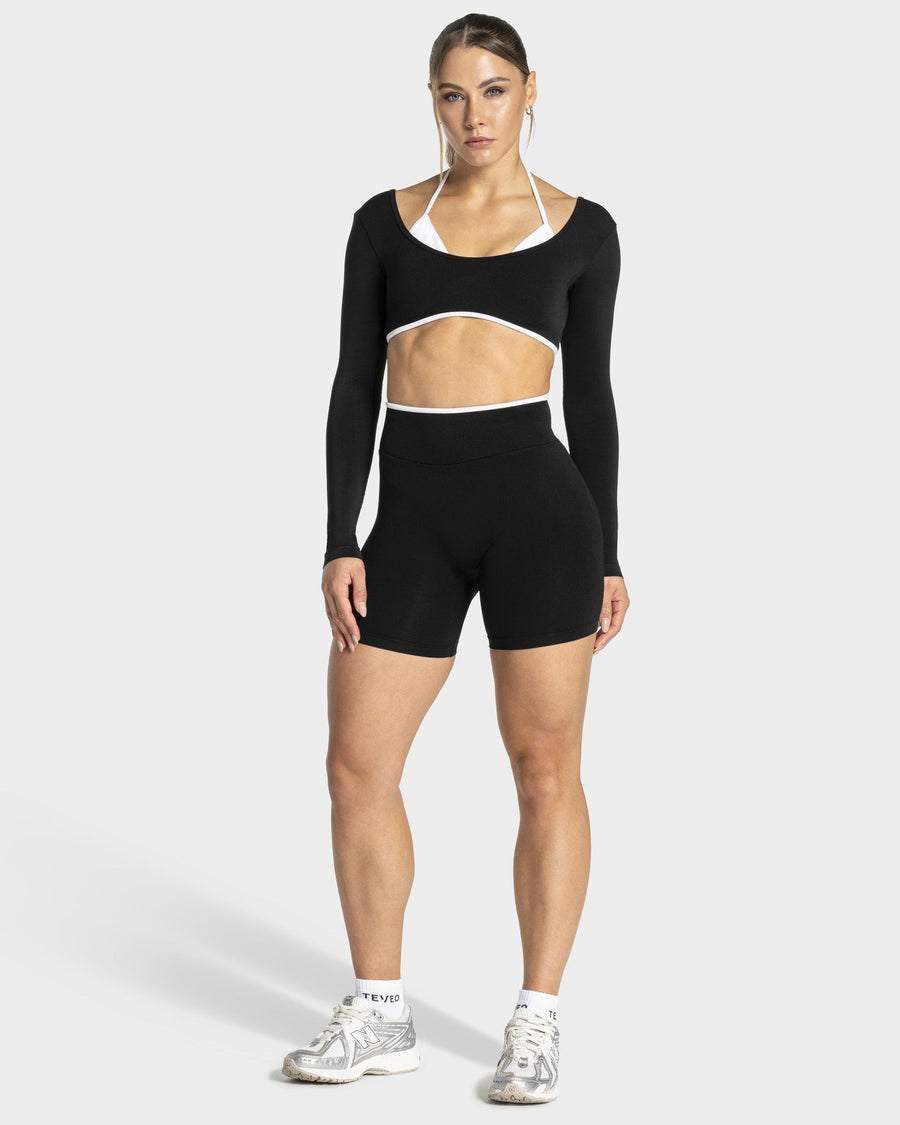 Short Contrastline « noir »