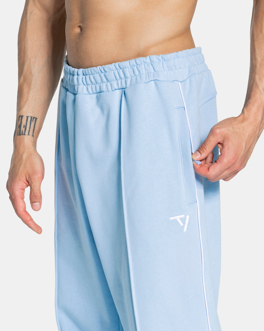 Pantalon de jogging Straight Leg Contrastline « bleu layette »