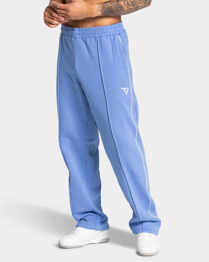Pantalon de jogging Straight Leg Contrastline « Azure »