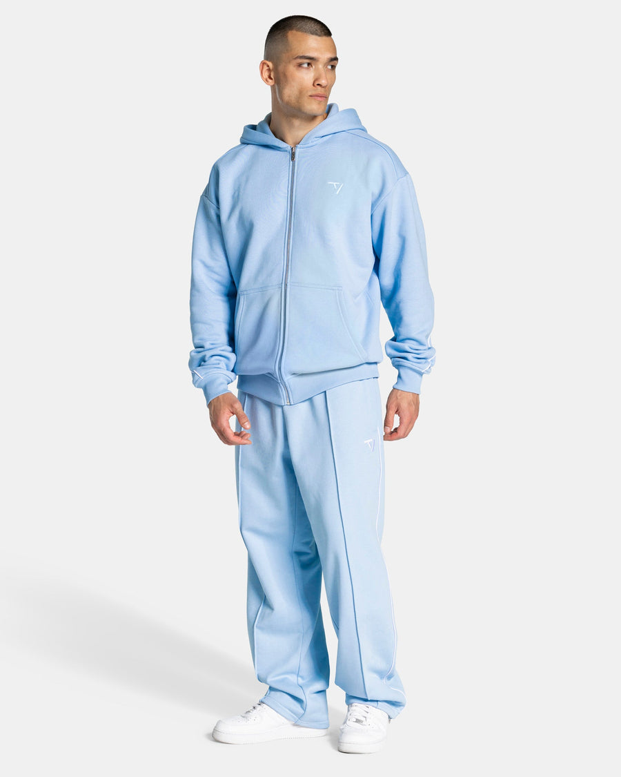 Pantalon de jogging Straight Leg Contrastline « bleu layette »