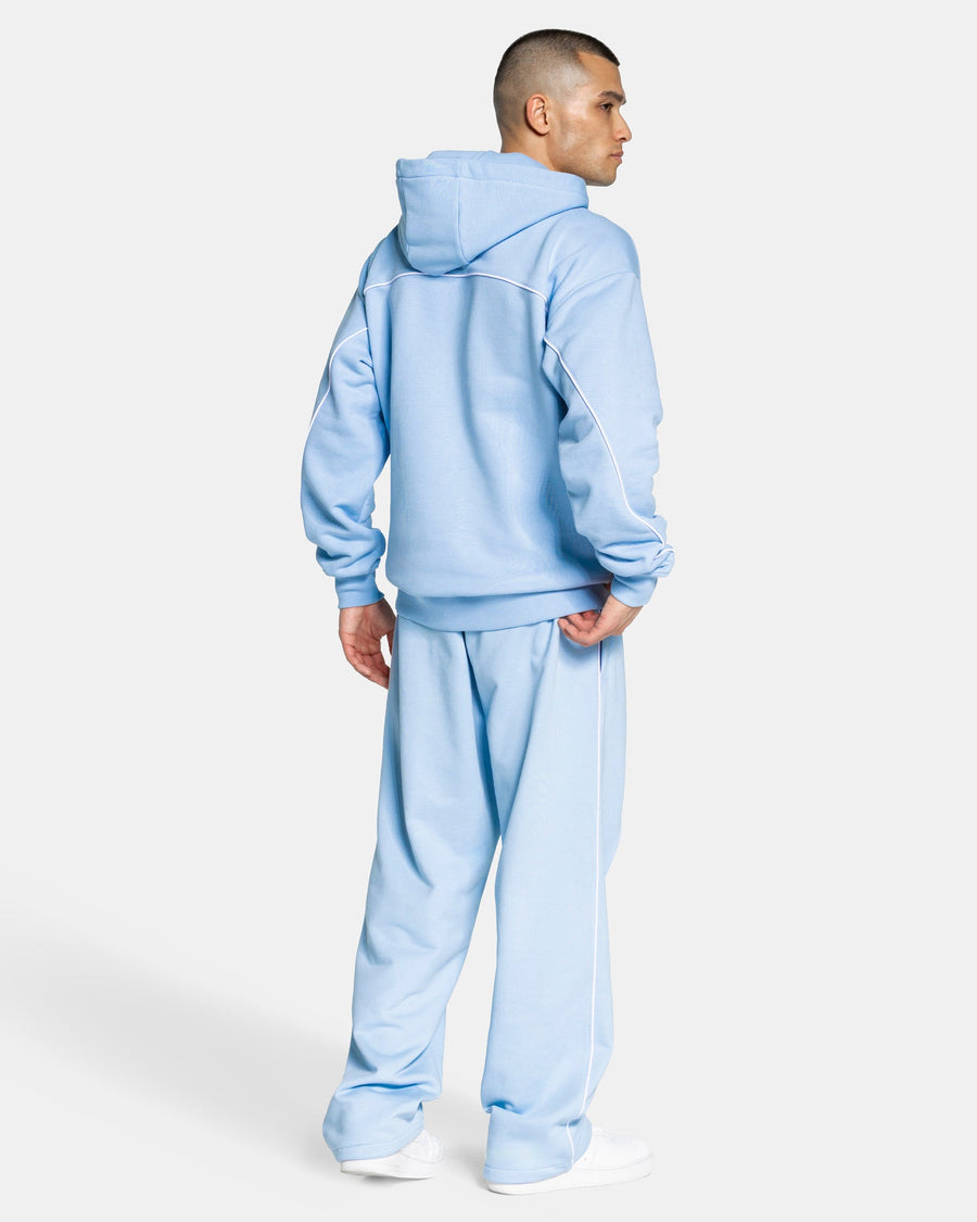 Veste de sport zippée Contrastline « bleu layette »