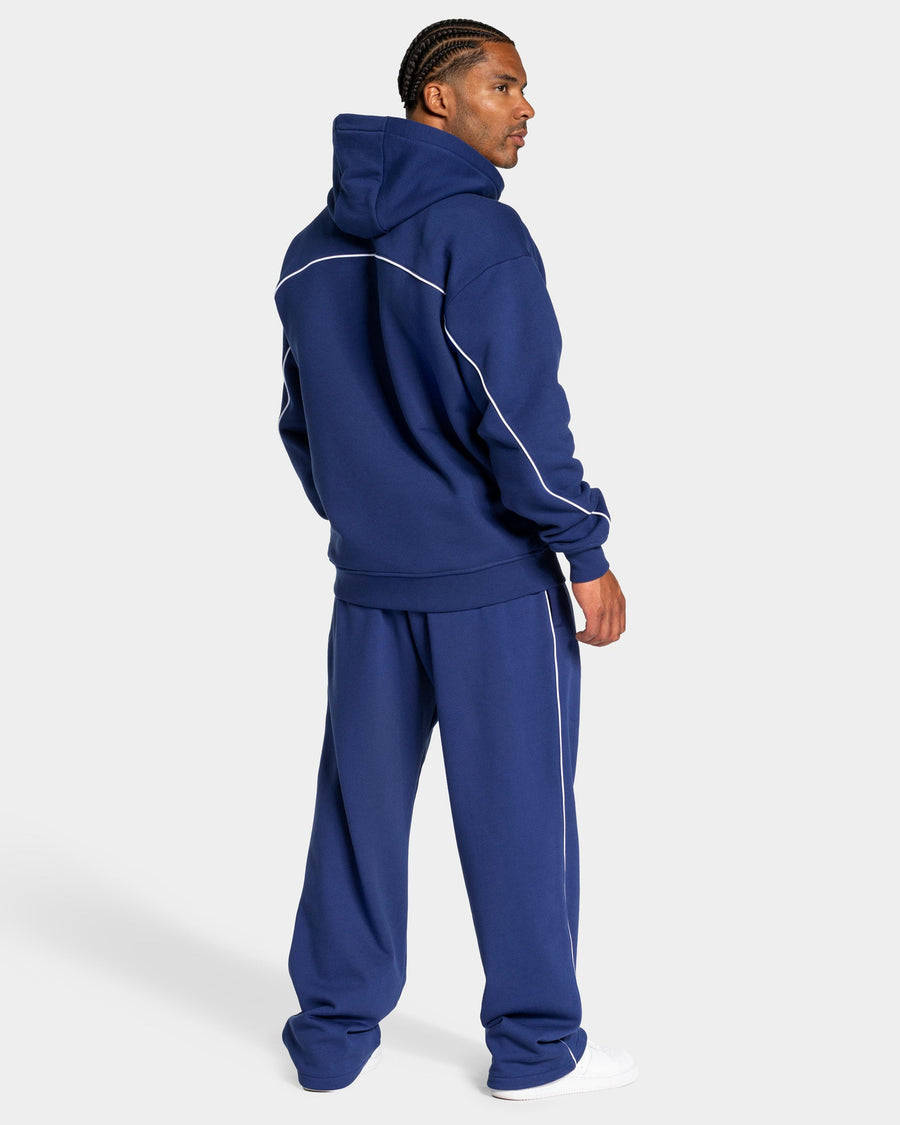 Pantalon de jogging Straight Leg Contrastline « indigo »