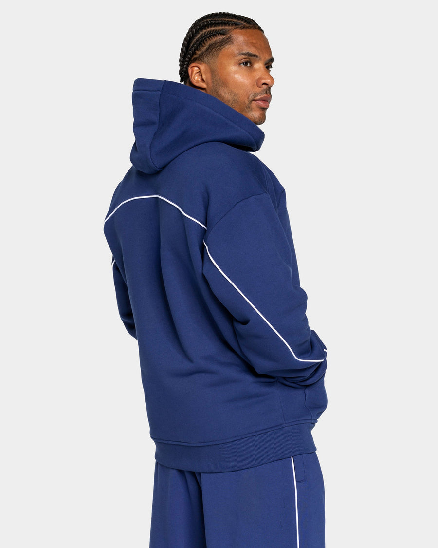 Veste de sport zippée Contrastline « indigo »