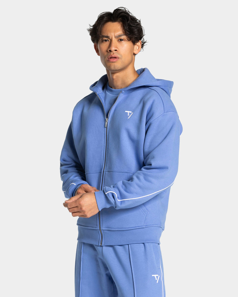 Veste de sport zippée Contrastline « Azure »
