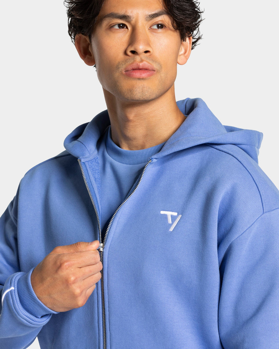 Veste de sport zippée Contrastline « Azure »