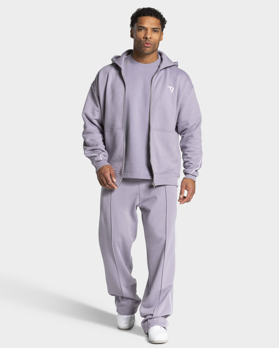Veste de sport zippée Contrastline « Lavande »