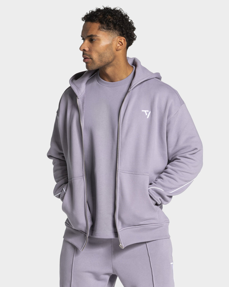 Veste de sport zippée Contrastline « Lavande »