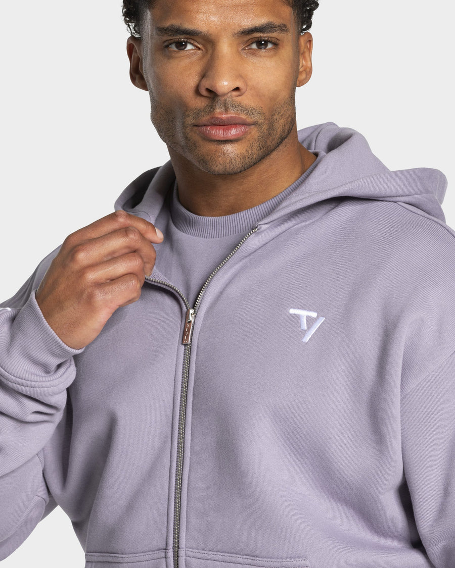 Veste de sport zippée Contrastline « Lavande »