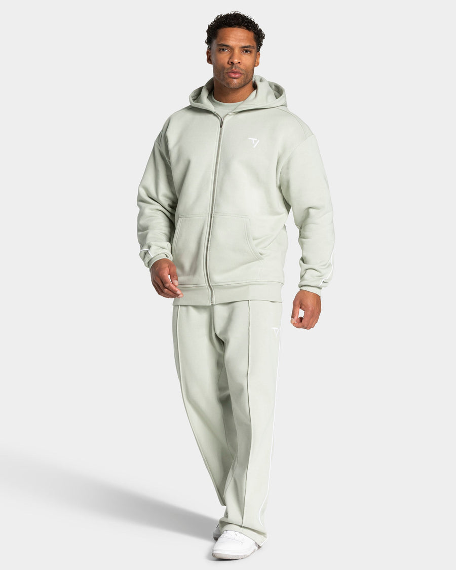 Pantalon de jogging Straight Leg Contrastline « Pistache »