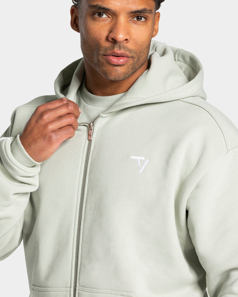 Veste de sport zippée Contrastline « Pistache »