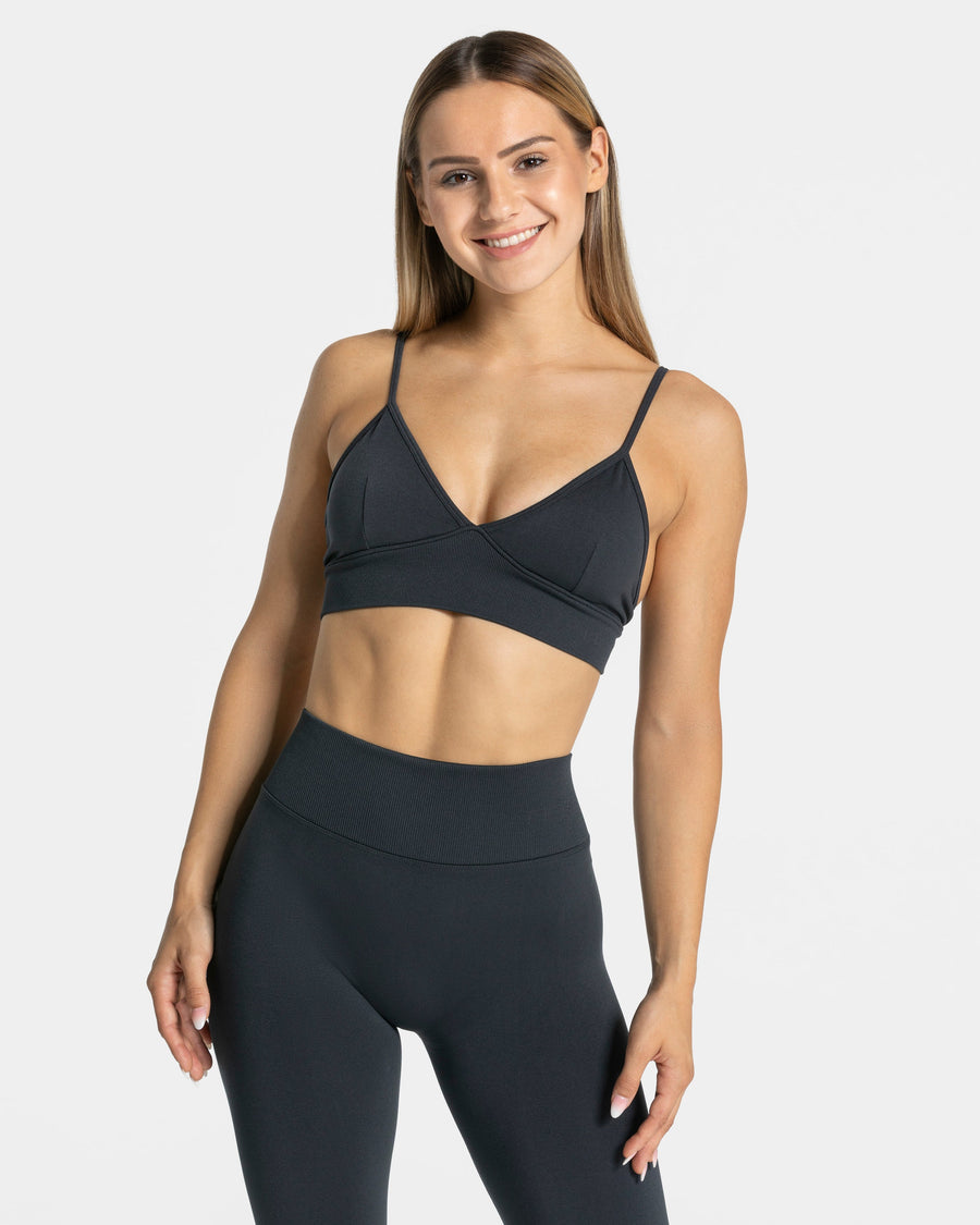 Brassière triangle Essence « Ebony »