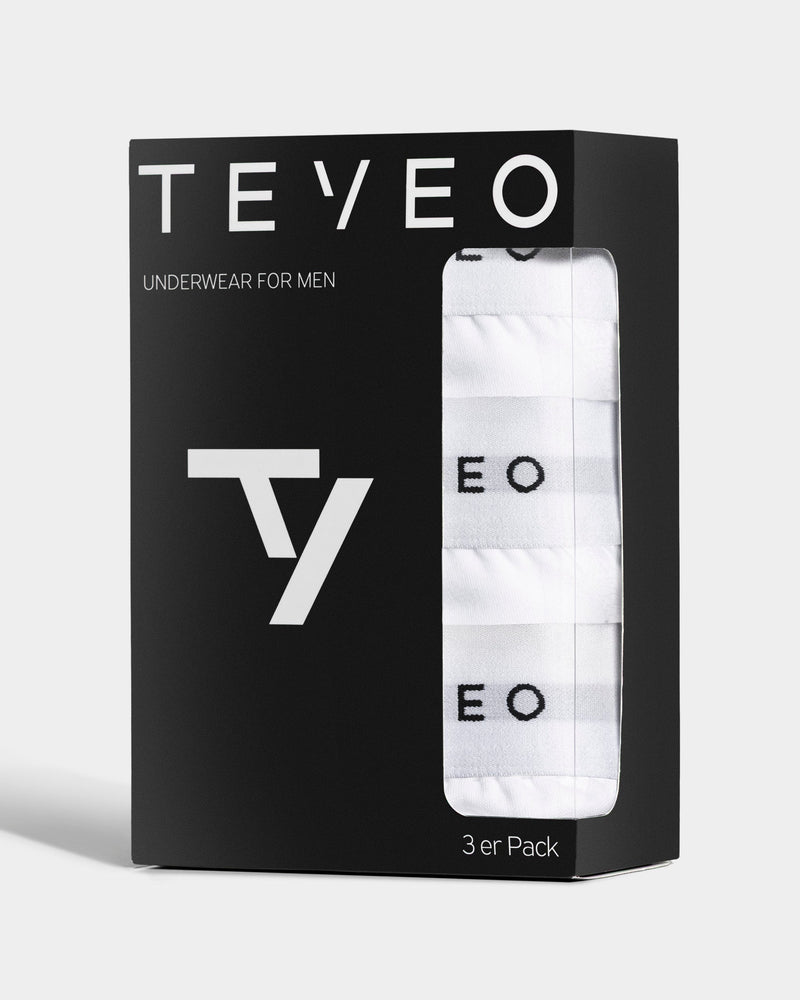 Boxer (lot de 3) Essential « Blanc »