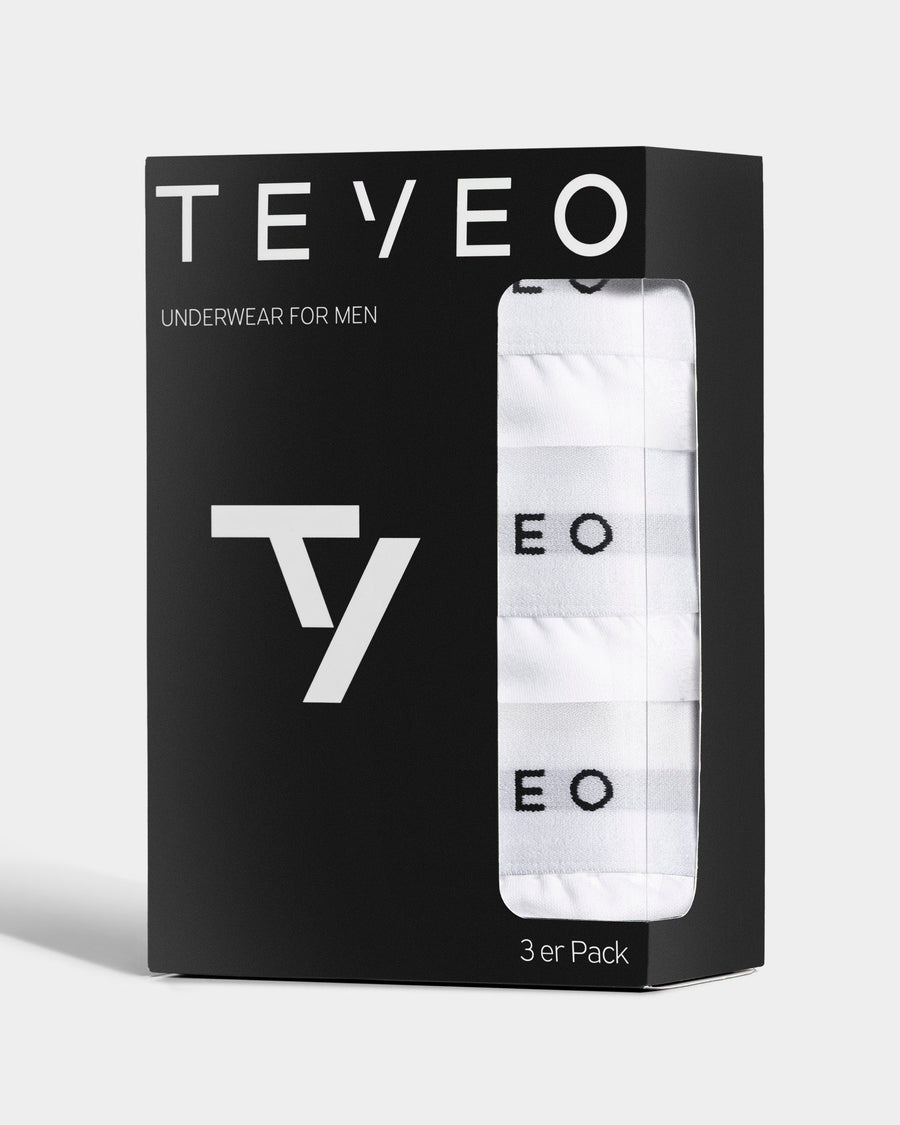 Boxer (lot de 3) Essential « Blanc »