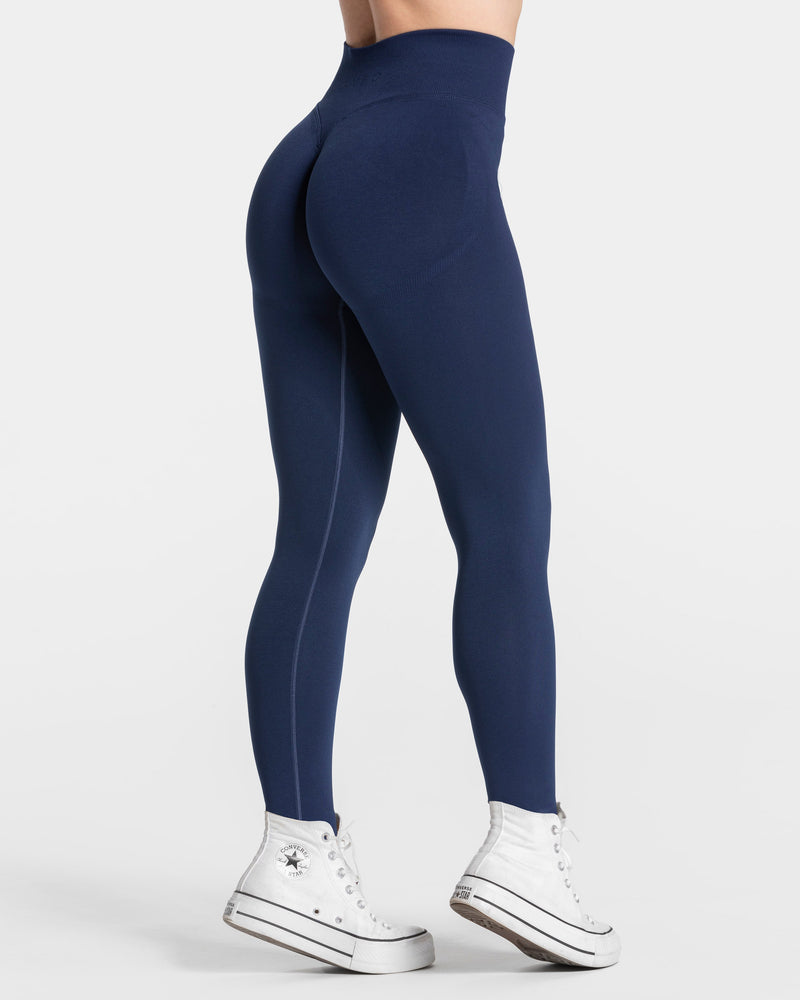 Legging Femme Sculpt scrunch « bleu foncé »