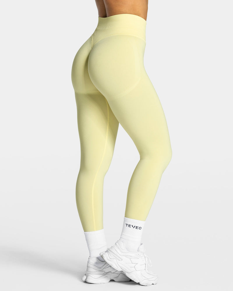 Legging Femme Sculpt scrunch « jaune »