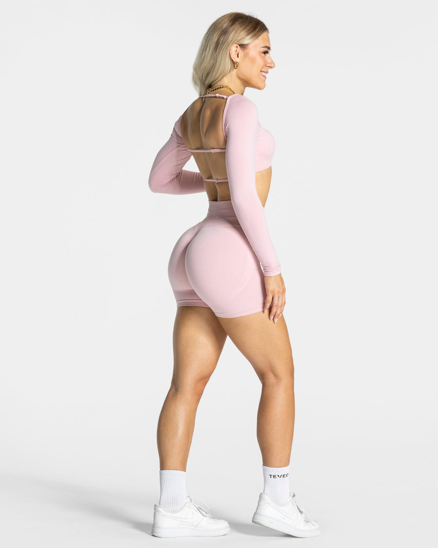 Short Femme Sculpt scrunch « rose »