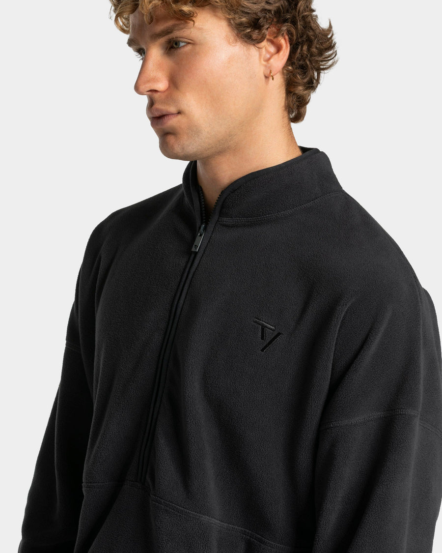 Sweat-shirt demi-zippé Fleece « anthracite »